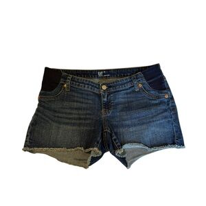 GAP Maternity Women's Blue Denim Shorts Size 28